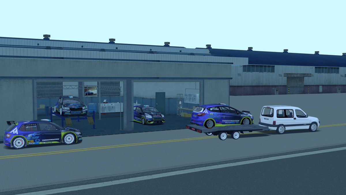 El equipo @XGRteam preparado para salir camino del I Teams Cup de <a href="/SIMRALLY_es/">SIMRALLY</a> !!! Intentaremos lograr unas buenas posiciones en la clasificación final para que nuestro equipo se sienta bien orgulloso!! Gas!!! 💪🏽💪🏽