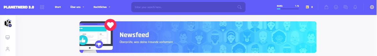 Moin liebe Nerds,
kleiner LEAK zu PLANETNERD 3.0.
Tag für Tag, Stunde für Stunde kommt immer was dazu!
Die Features werden momentan eingebaut und getestet.