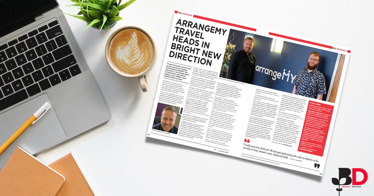 The past 18 months haven't been an easy journey for business travel experts <a href="/arrangeMY/">arrangeMY</a>. But now there's a lot of bright lights on the horizon, and one just happens to be AMBER.

Read more in our latest Big Interview on page 24 👉 hwchamber.co.uk/business-direc…