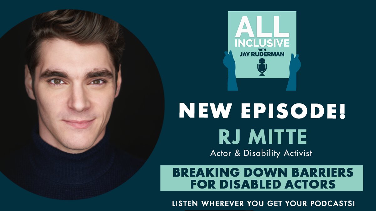 My next All Inclusive guest is <a href="/RjMitte/">RJ Mitte</a>, whom you might know as Walt Jr. on <a href="/BreakingBad/">Breaking Bad</a>. Listen as RJ discusses his experiences as an actor with cerebral palsy, Walt Jr.'s impact on society, &amp; fighting for more #disability inclusion in Hollywood. Link in bio.

📸: Bobby Quillard