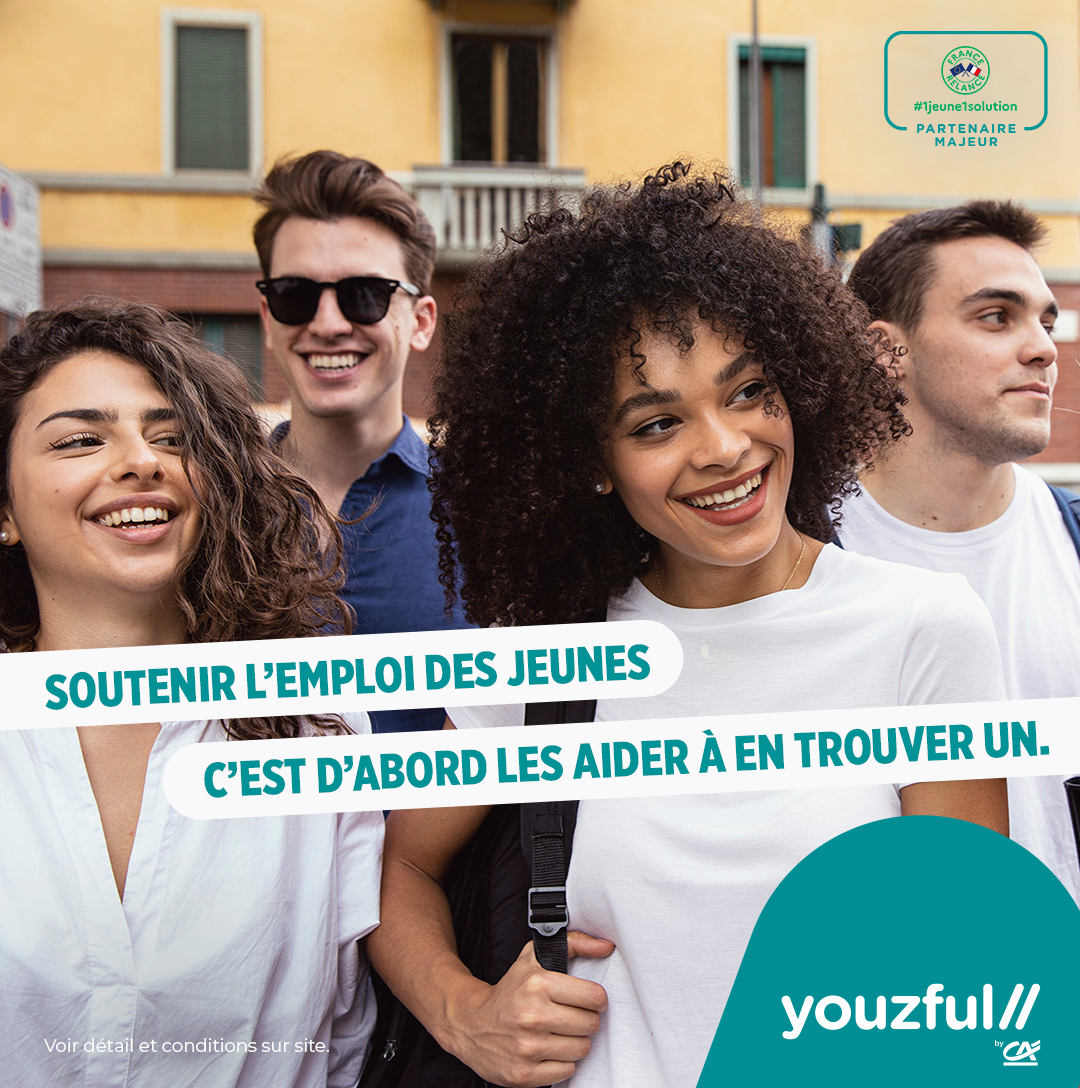 C_A_Lorraine's tweet photo. [#jeunes] #Youzful fête ses 1 an ! 🎂
Il y a 1 an, le @CreditAgricole lançait #Youzful, la plateforme digitale dédiée à l’orientation et à l’emploi des jeunes. #Youzful s’amplifie en 2022 avec de nouveaux services innovants et des partenariats à forte valeur ajoutée 😉 https://t.co/2SugIQZE6X