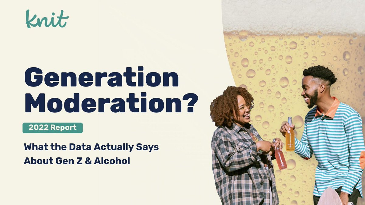 KnitOfficial_'s tweet photo. Gen Z is rethinking drinking. Our most recent report offers up brand new Zoomer consumer insights, including:

🛒 Purchasing Insights
🍹 Consumption Insights
🏆 Gen Z’s Top Alcohol Brands
🙅‍♀️ Abstention Insights

https://t.co/gQCujVBJlw

#mrx #genz #dryjanuary #alcohol https://t.co/tQSBMbZpWU