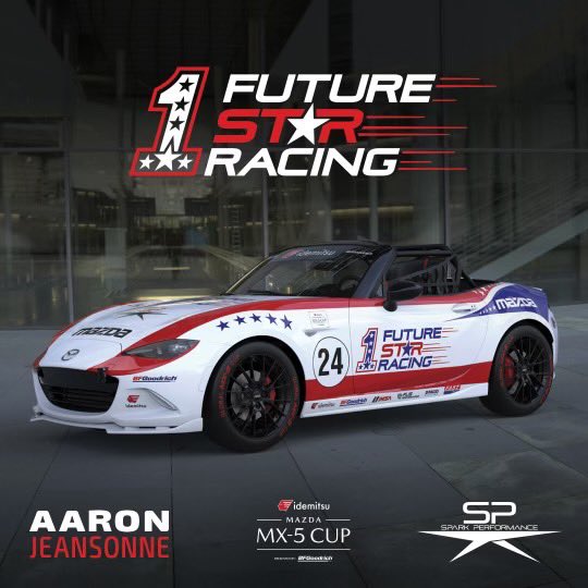 Aaron Jeansonne to race Future Star Racing Livery in the first four events of the 2022 IMSA Idemitsu Mazda MX-5 Cup Season! 

Full release: futurestarracing.com/blog-posts/aar…