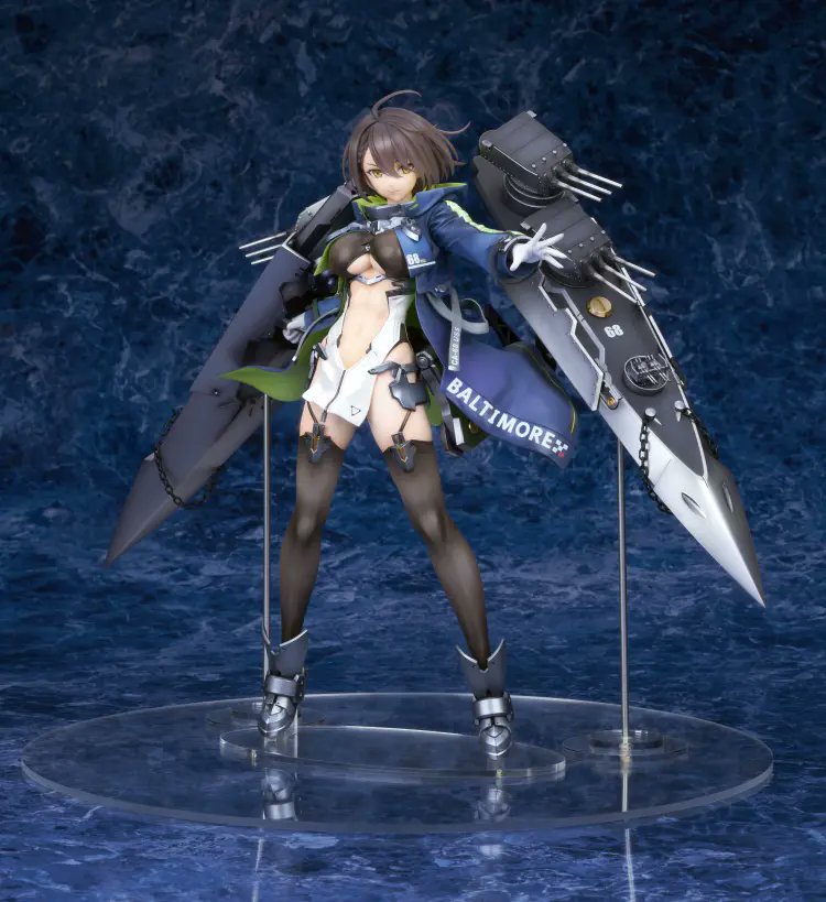 MechanicalJapan's tweet photo. Alter presenta la figura escala 1/7 que le dedica al crucero pesado Baltimore de "Azur Lane".

Figura disponible para reservar próximamente en dos versiones diferentes: la Light Armor ver. y la Heavy Armor ver.

Más información: https://t.co/ayRmj1QYQ6

#アズールレーン #AzurLane https://t.co/DDiIp7JnME