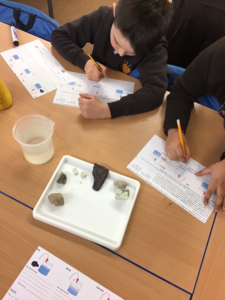 Today we investigated rock permeability. We observed the rocks carefully to see if a stream of bubbles escaped the rock. We recorded our observations and concluded which rocks were permeable and impermeable. <a href="/GaytonPrimary/">Gayton Primary</a>