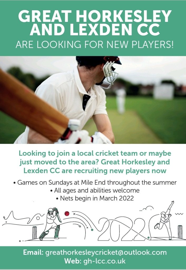 HorkLexCC's tweet photo. New season... #colchester #cricket https://t.co/MFN6DCWQ3W