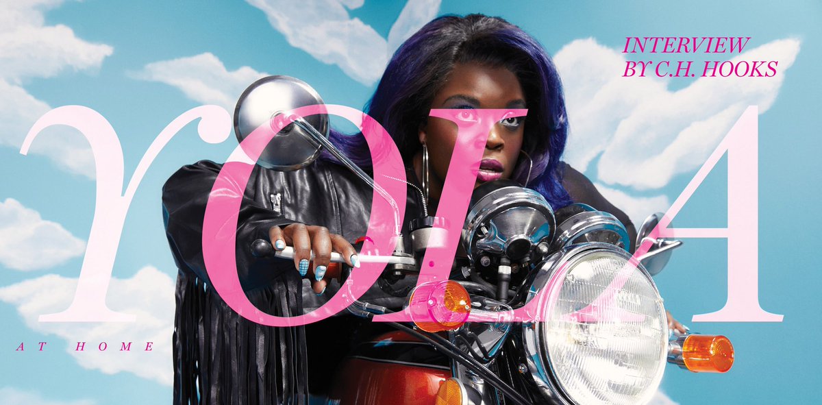 Today, <a href="/iamyola/">Yola</a> on making a home in Nashville, her upcoming role in Baz Luhrmann's "Elvis," and reclaiming #Americana.  

bittersoutherner.com/feature/2022/y… 

✍🏽 <a href="/ch_hooks/">CH Hooks</a>