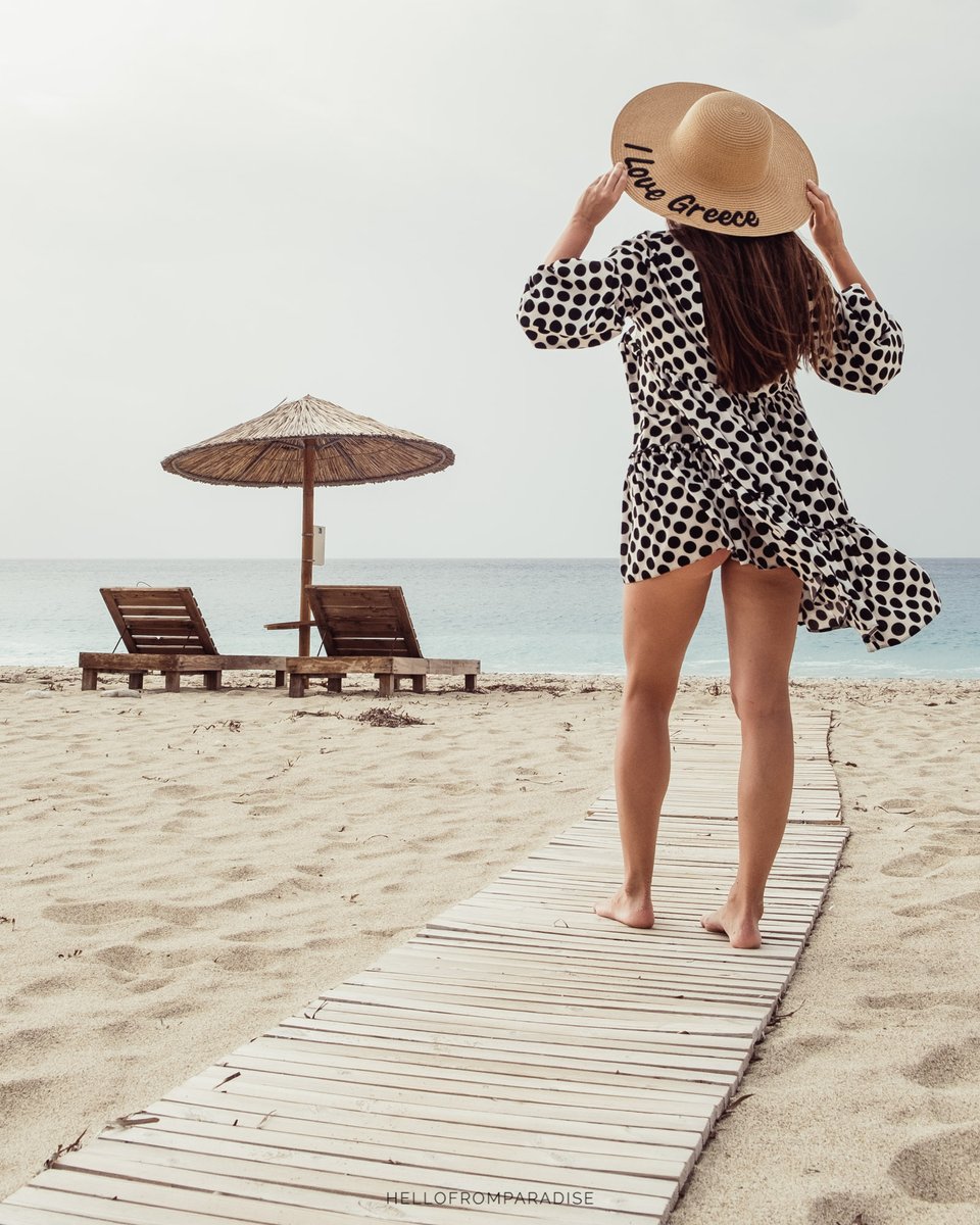 LefkadaParadise's tweet photo. I love this summer dress. It's so... dotted with summer vibes... 

#summerdress #beachwear #BeachGirls #beachlife https://t.co/A1vIQdpYpW