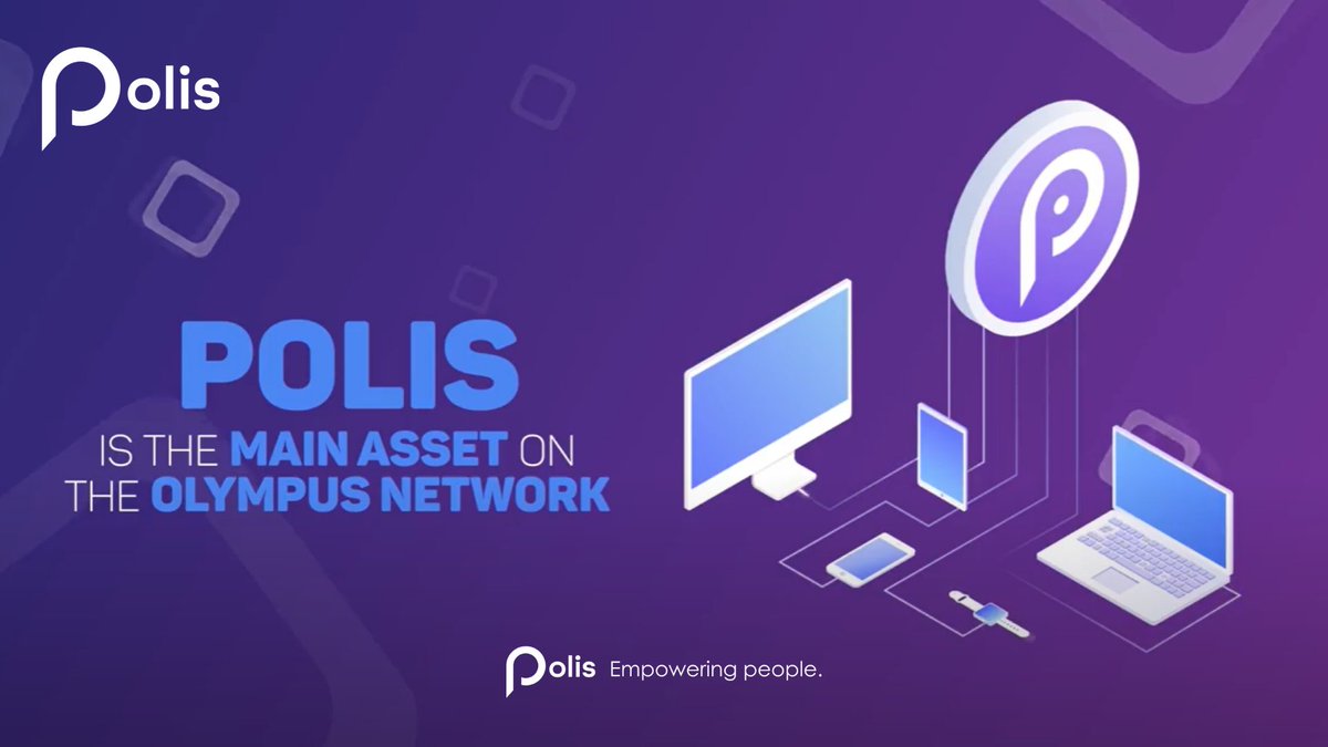 PolisChain's tweet photo. $POLIS is the main asset on #Olympus network the #PolisChain mainnet. 

Buy #Polis here: https://t.co/fXfDe2BIoz

#SmartChain #Defi #Gaming #GameFi #NFT #NFTs #Metaverse #blockchain #cryptocurrency #YieldFarming #Staking https://t.co/DX18Ci1WDu