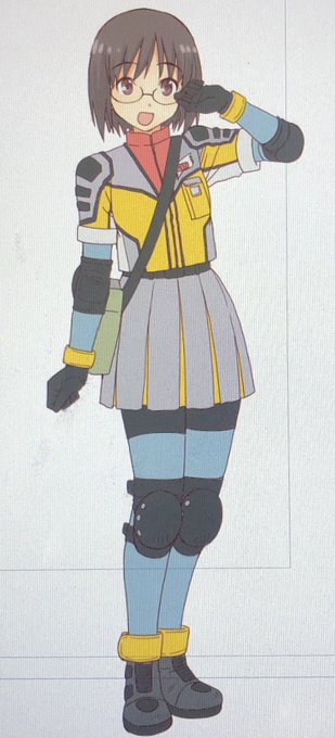 個人的特撮メガネベスト3のアマガイさん。アンダーの青メタが眩しいGUYS女性隊員制服。上下一体のレオタード型だと高得点だけどどうか。 