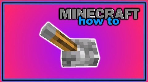 A new redstone tutorial! #mctutorial How to Craft and Use a Lever! | Easy Minecraft Tutorial youtu.be/MK_kNO9nx0I