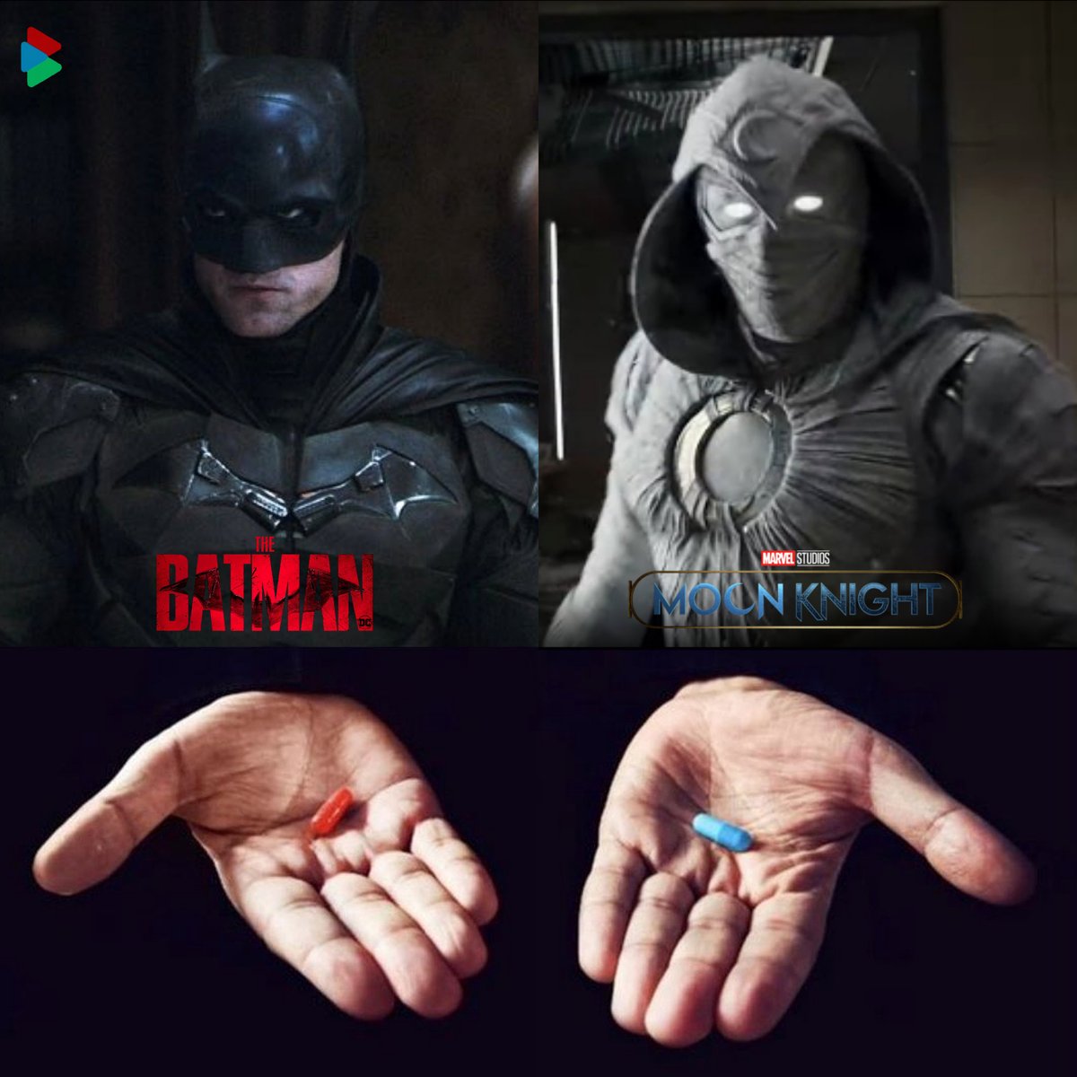 BingeWatchThis_'s tweet photo. Choose your Knight! #MoonKnight https://t.co/Gd0cUmzjI8