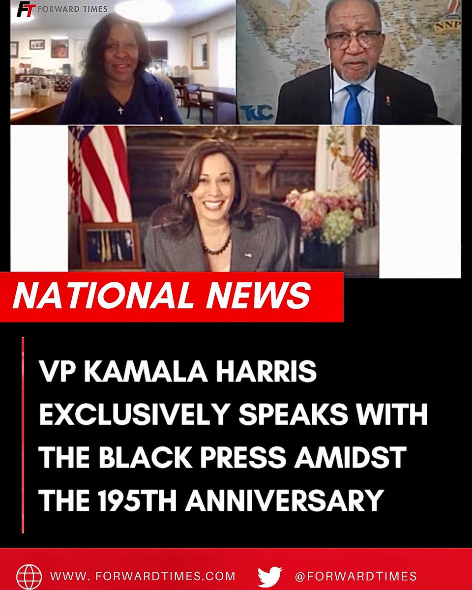 <a href="/VP/">Vice President JD Vance</a> <a href="/KamalaHarris/">Kamala Harris</a> exclusively sat down with <a href="/NNPA_BlackPress/">NNPA</a> to discuss the urgent issue of protecting and insuring voting rights in America amidst the 195th Anniversary of the Black Press of America.

Read more at BlackPressUSA.com