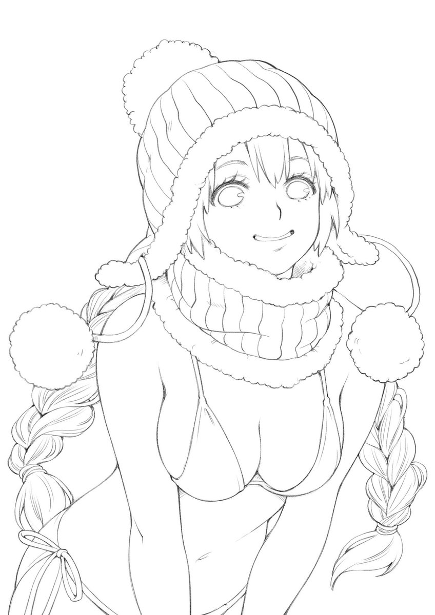 今日はここまで。
雪ん子ちゃん❄️ 