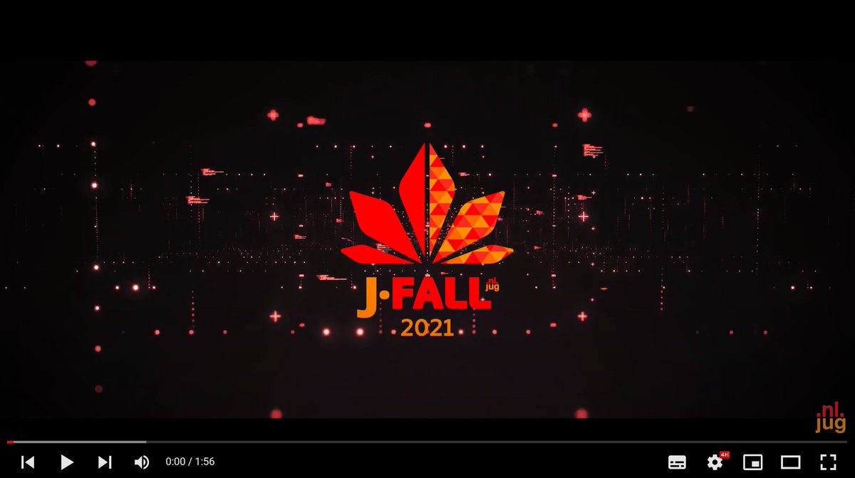 As some of you already noticed, most of the J-Fall 2021 session videos are online! The last sessions are coming soon, but in the meantime: Enjoy! youtube.com/playlist?list=…