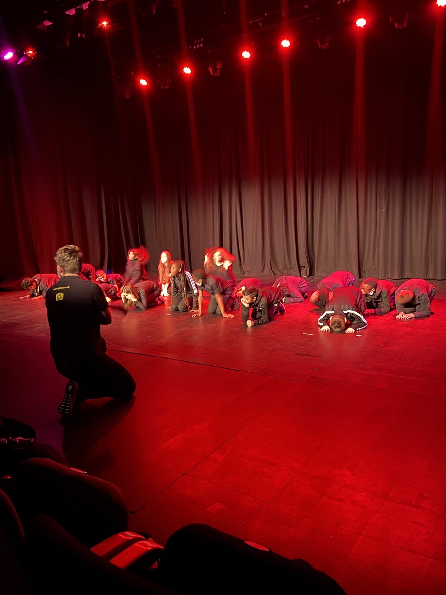 COREArenaAcad's tweet photo. Is this a dagger which I see before me...or Mr Canning-England's year 8 CORE Cares ensemble in rehearsal at the @mac_birmingham for their performance of Macbeth this evening?
#COREcares https://t.co/cA1bQoIl0X