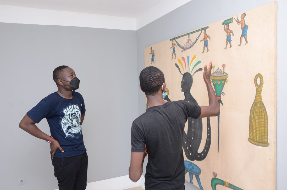 Fawaz85Fawaz's tweet photo. #DANXOME / decouvrez jusqu'au 30 janvier prochain les œuvres de #CyprienTokoudagba au #LAB, nouvel espace de la @FondationZinsou ... 🔴Entrée libre https://t.co/tZhX3ohLiz