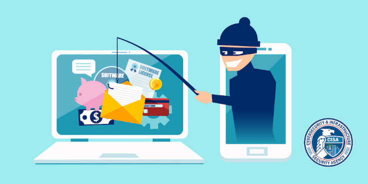 CISACyber's tweet photo. 📲 Think twice before clicking on unknown links or attachments from your mobile device. Cyber criminals could attempt to phish or smish you, which is how they use #socialengineering to access personal info. 
https://t.co/10vWdSdkrY 
#Smishing #Cybersecurity #Phishing https://t.co/5yYRaQG3aU