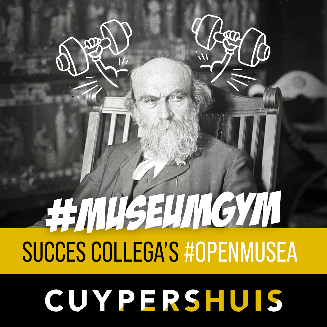 Als protest openen musea morgen de deuren voor een sportactiviteit #museumgym. Wij wensen al onze collega’s heel veel succes met deze actie en voor iedereen die niet kan wachten: tot gauw in het #Cuypershuis #Roermond  #openmusea  #museumvereniging #museumkaart #OpenCultuur