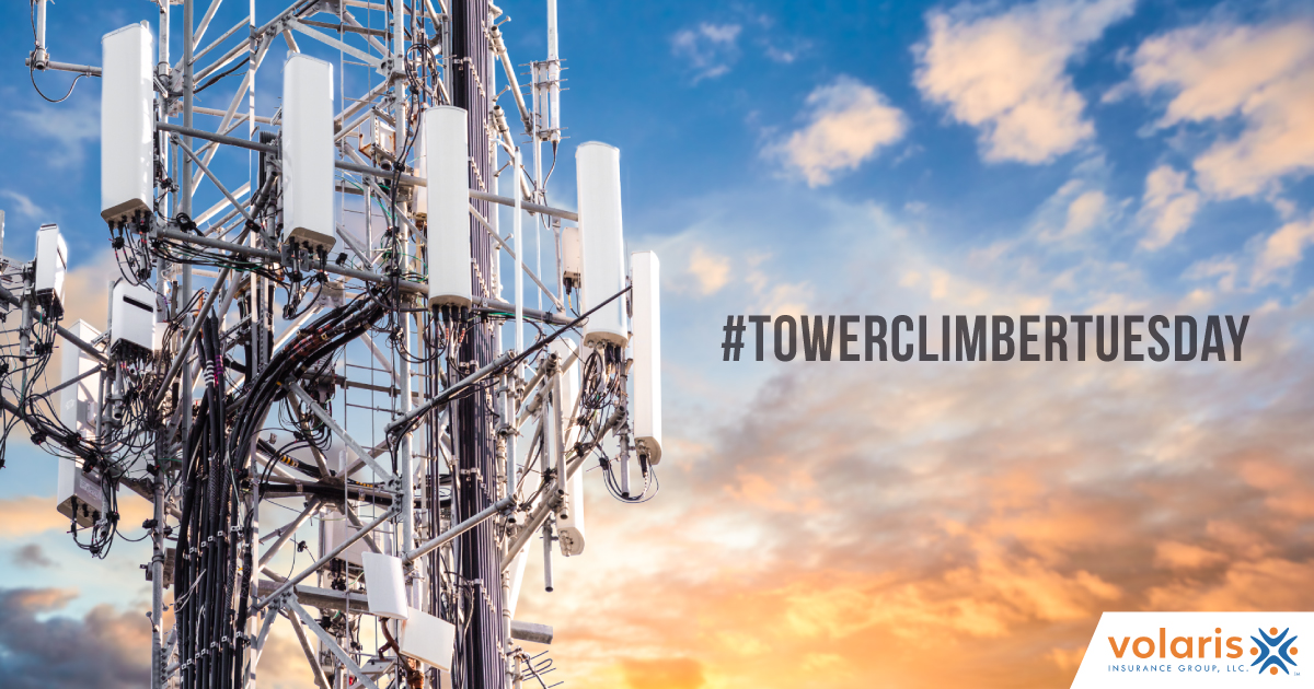 VolarisInsure's tweet image. Happy Tuesday tower techs! Save on insurance for your cell tower servicing company today. 

volarisinsure.com/cell-tower-cli…