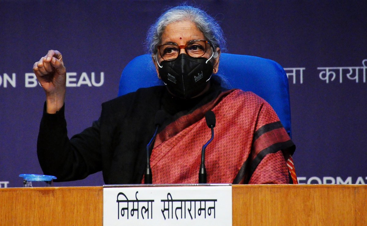 ians_india's tweet photo. '#Brazen act of corruption', Union Finance Minister #NirmalaSitharaman (@nsitharaman) blasts #Congress-led UPA for #AntrixDevas deal
Read: https://t.co/K4yFn1sQ4c https://t.co/HflinCTh6V