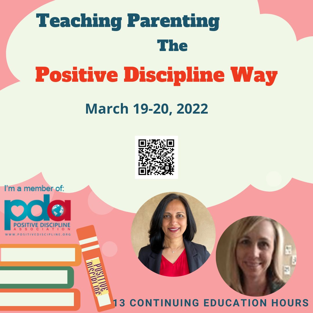 Want to lead Positive Discipline parenting groups either online or face to face? Become a Certified Positive Discipline Parent Educator by attending this 2-day workshop in San Diego, CA. For more information or to register: positivediscipline.org/event-4614528