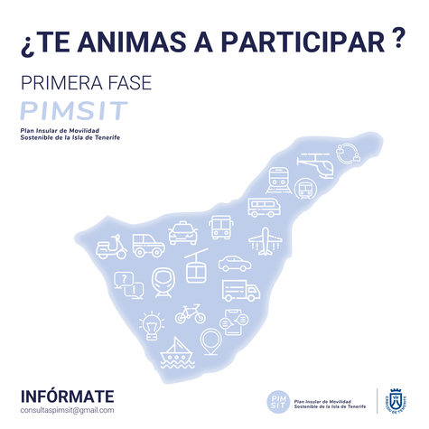 SisepuedeTF's tweet photo. #Tenerife abre una consulta popular sobre el plan insular de #MovilidadSostenible en la isla (#PIMSIT) para los próximos 20 años.
¡Te animamos a participar!
#Sísepuede
➡️ https://t.co/WPDgS3Rz5B https://t.co/GQjhhFnVIw