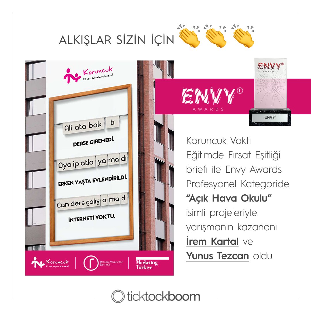 Alkışlar sizin için! 👏👏👏