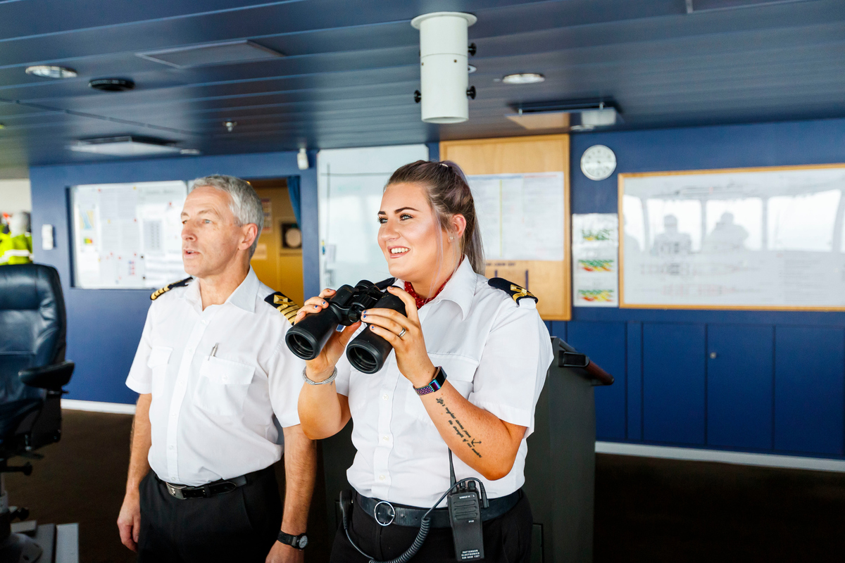 MaritimeHumber's tweet image. Our applications are still open for deck cadets starting in February.
For more information and course content head to
humbermaritimecollege.ac.uk/navigation-cad…
To apply with Clyde Marine Training, head to clydemarinetraining.com/apply-now/humb…
#deckcadet #navigation #careersatsea #internationalshipping