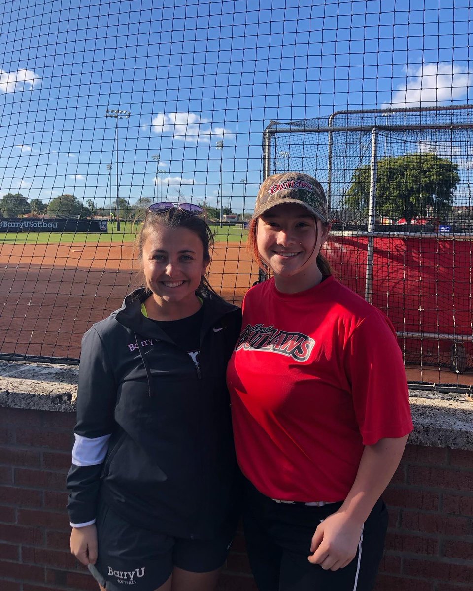 RyleaLynch's tweet photo. Got to check out Barry University softball yesterday! Had a great time meeting the coaches and some of the players. Thankful for the experience! 
@BarryUSoftball https://t.co/vUihN6QDQS