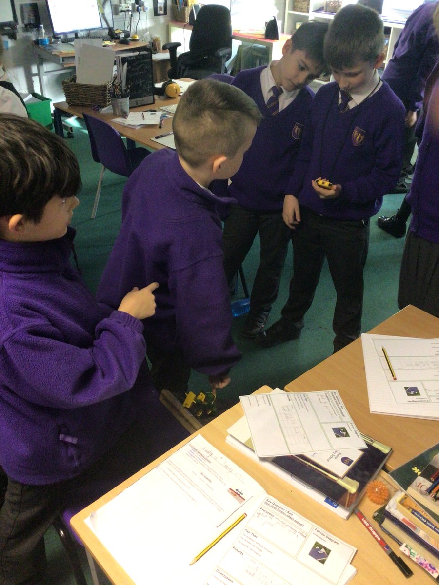 In science today we investigated how friction affects speed. We planned and then carried out an investigation using different materials <a href="/PrimaryElaine/">Elaine Primary</a>