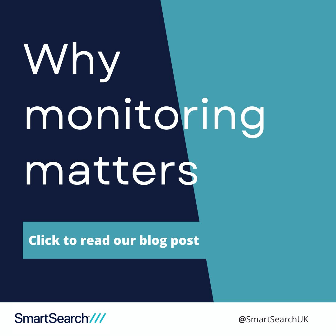 When it comes to putting a comprehensive, robust and reliable anti-money laundering programme in place, customer due diligence - verification checks and screening - are absolutely vital.

Find out why monitoring matters in our latest blog post here: smartsearch.com/resources/blog… #AML