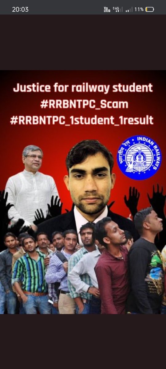 Heyraokapil's tweet photo. Phone About to die but we will not stop let's make it remarkable #RRBNTPC_1student_1results https://t.co/6Ad8YfQKZs