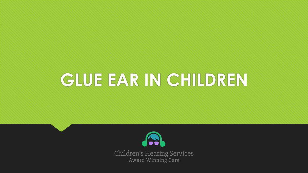 With winter upon us, now is the time to look out for glue ear. Glue ear can cause mild to moderate hearing loss and can hinder your child’s progress in the classroom. A hearing test is the only way of determining the extent of their hearing loss. Childrenshearingservices.co.uk