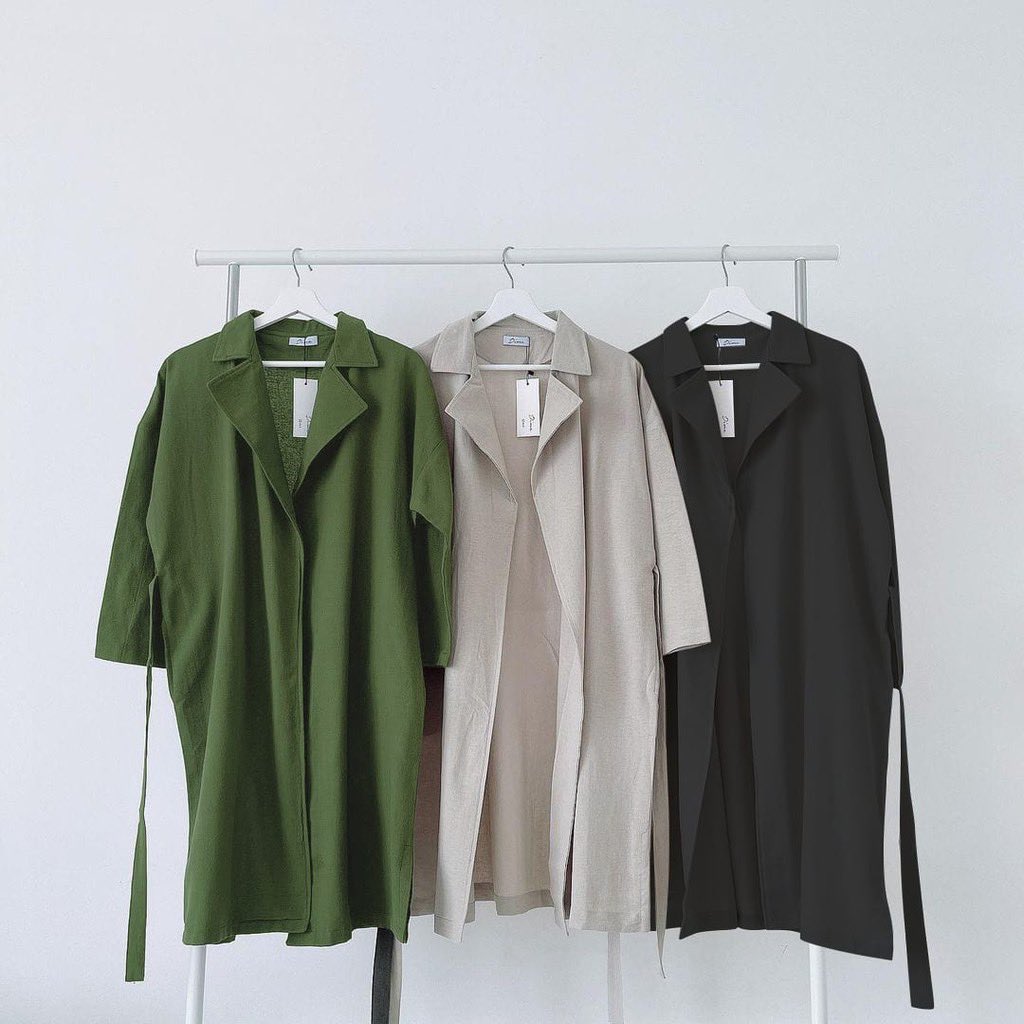 Long blazer, banyak pilihan warna. Only 79k ✨

shp.ee/7nxqzsz