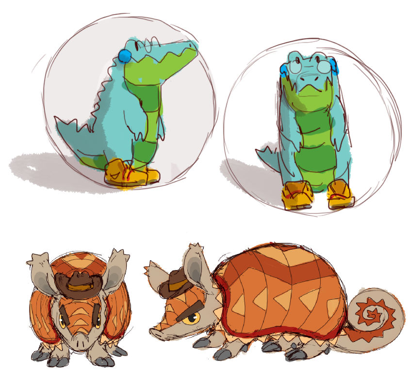 RolledOut's tweet photo. We’ve got a couple of friends who haven’t been shown in a while, but here’s a lovely little reminder for you.

#Gamedev #Conceptart #RolledOut https://t.co/72nfbnnsV4