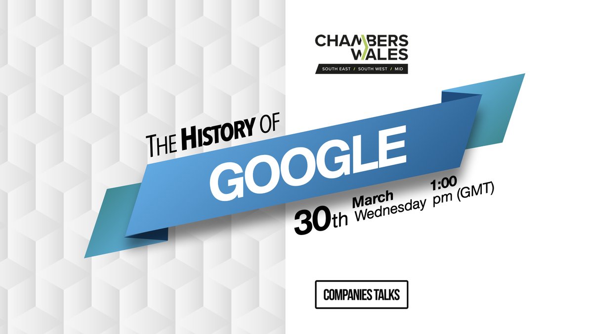 Individuals and businesses use Instagram, whatsapp, google and Netflix every single day, so what lessons can we learn from these major dot-com businesses? Join our ‘The History of’ series with Companies Talks to find out more: cw-seswm.com/events/