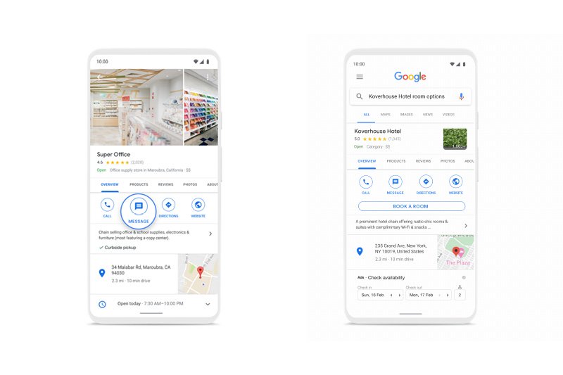 There are 3.5bn Google searches every day, each one a chance to acquire new customers. The discovery stage is when consumers are most engaged. 

Google's Business Messages is the perfect tool to capitalize on this level of engagement. 

Check out how: bit.ly/3r4W57u