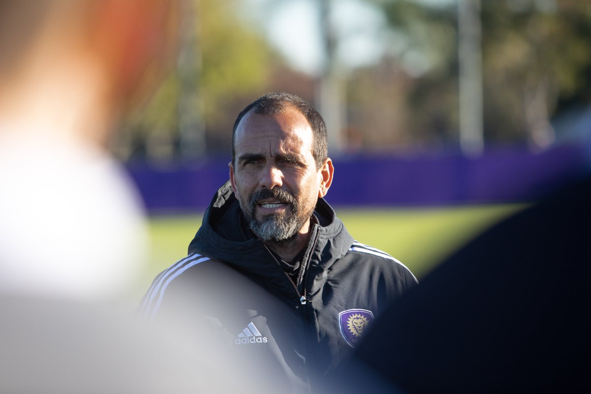 OrlandoCitySC's tweet photo. Taking the field for the first time this year 😤 

#VamosOrlando https://t.co/quRIswcFJ6