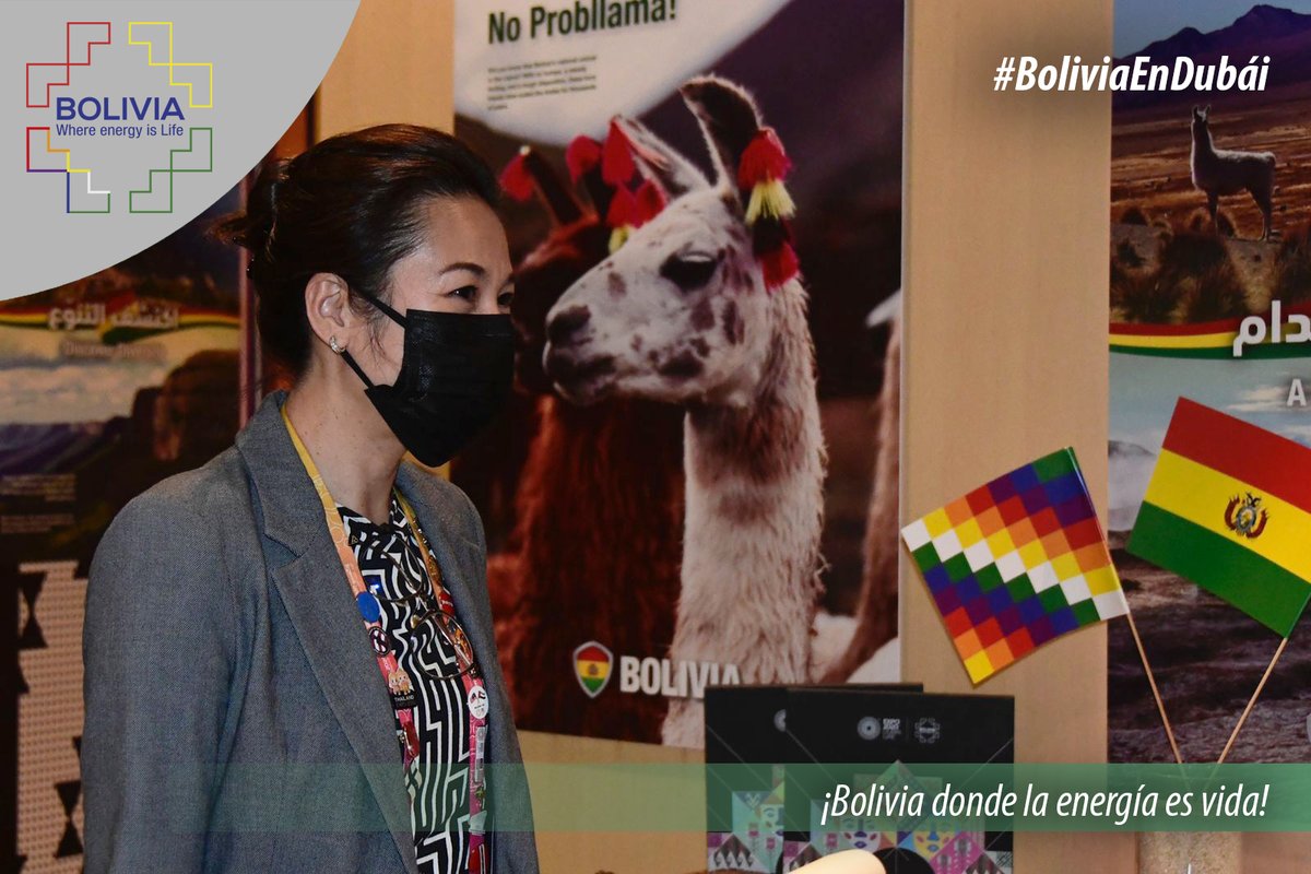 Relacionamiento Comercial | El Pabellón de #BoliviaEnDubái 🇧🇴 recibió la visita de la empresaria e inversionista, Michelle Lou, quien además es la encargada del área de negocios del Pabellón de  #Malasia🇲🇾.