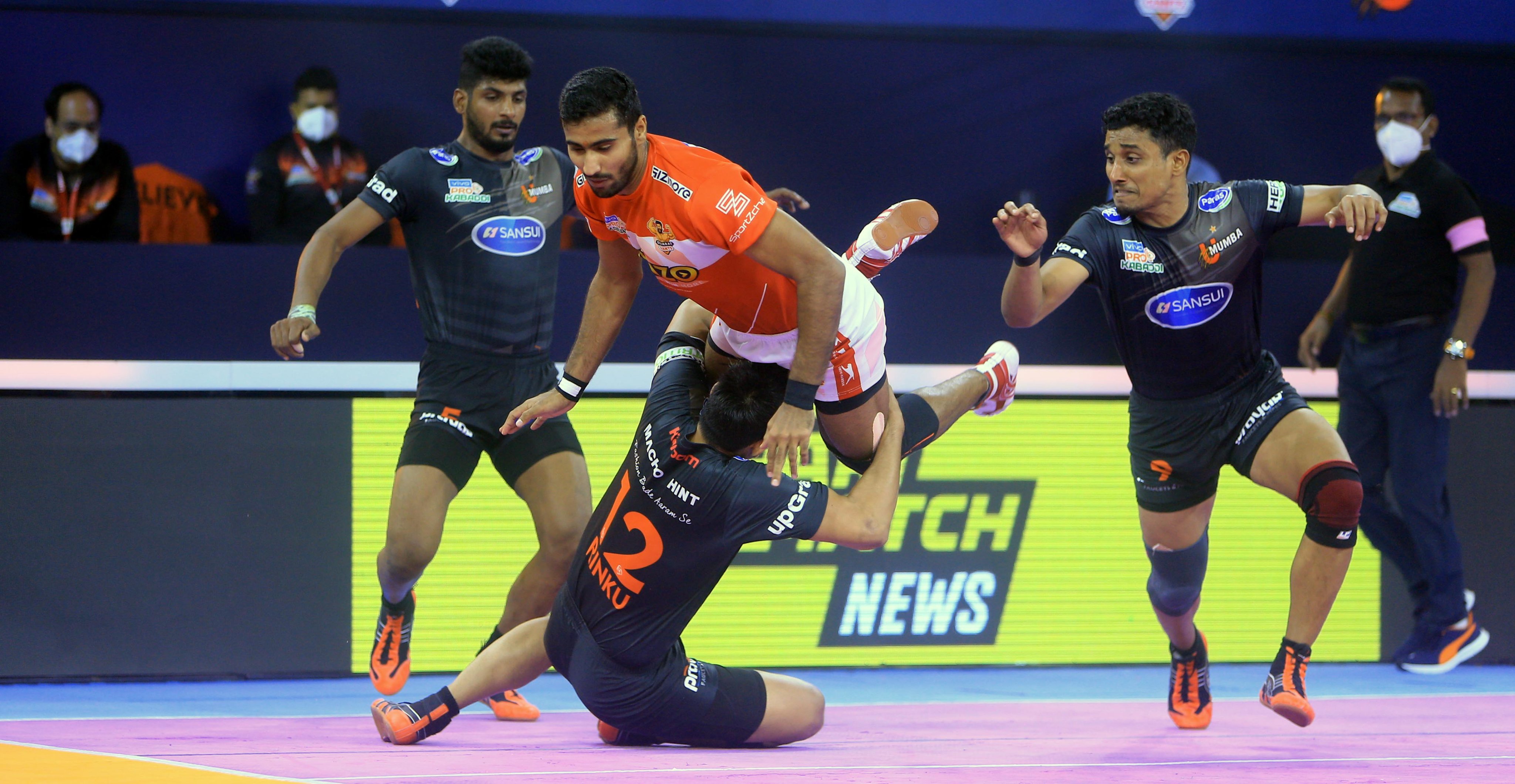 U Mumba vs Gujarat Giants