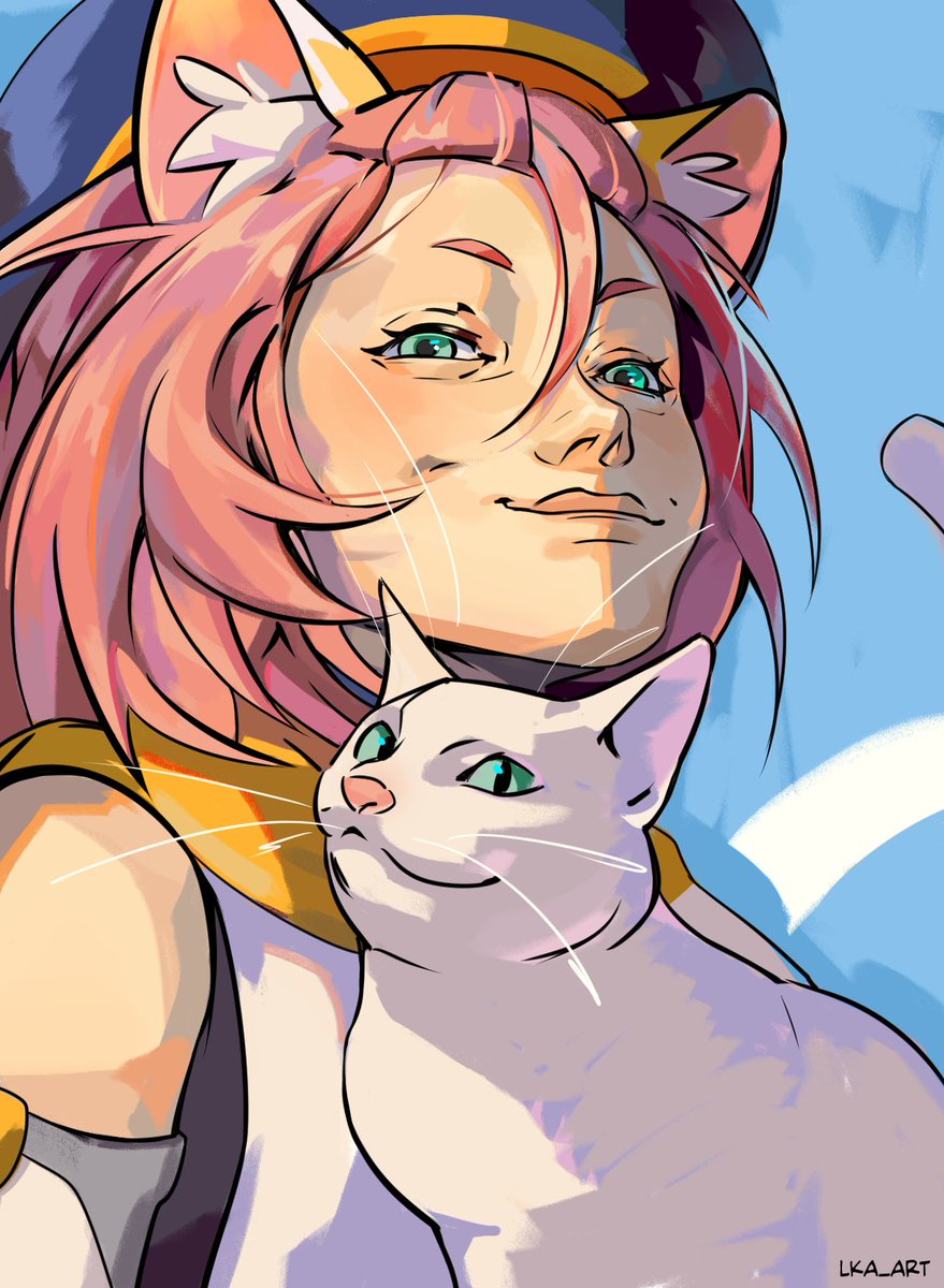 Lka_art's tweet photo. It's impossible not to devote time to my most beloved kitty from Genshin. Happy birthday, Diona!
#Diona #GenshinImapct https://t.co/cwSE2B3zsP