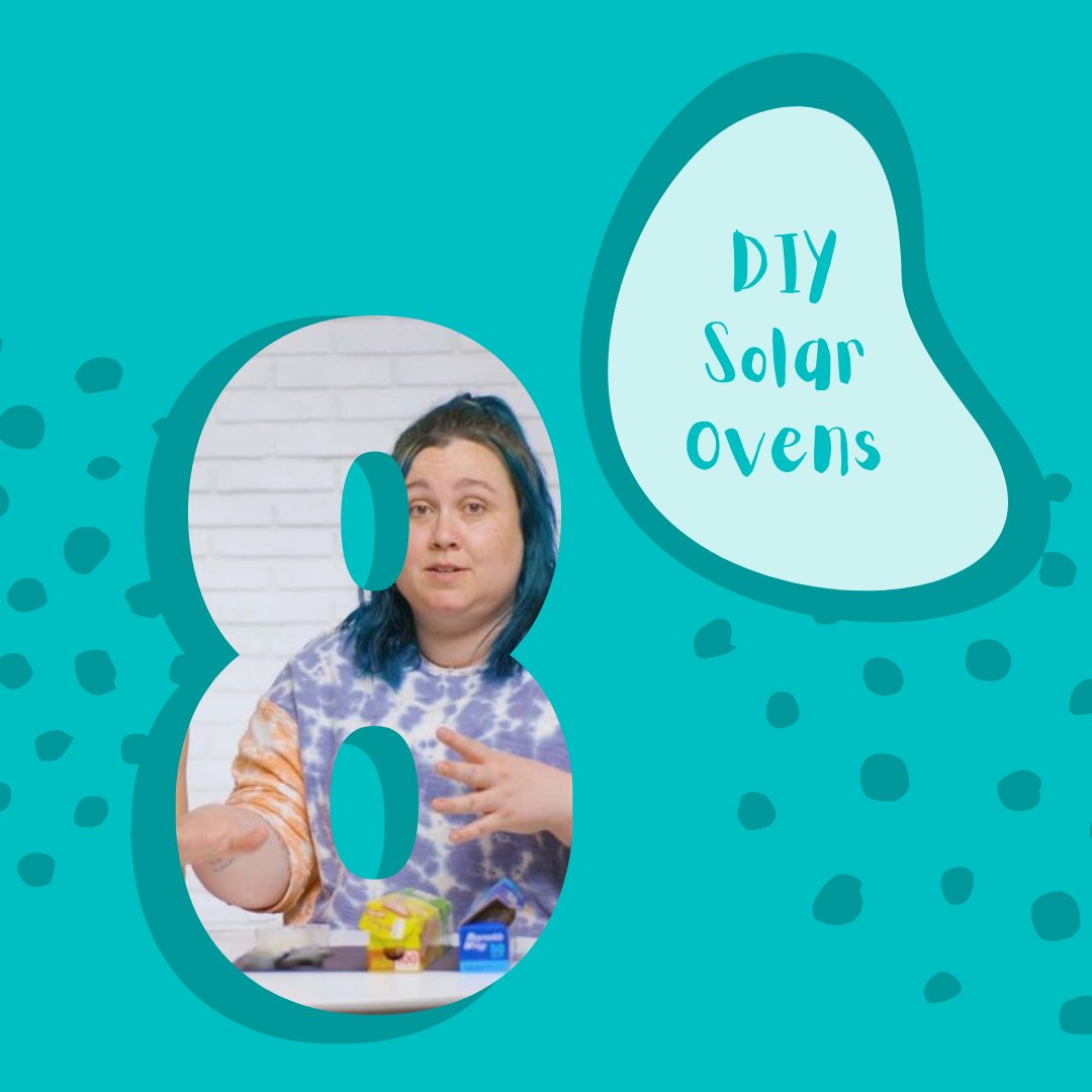#8 DIY Solar Ovens 🌞 Use the sun to cook some treats, and see which type of oven works better to bake up 🍪a s'more!

#GoorooClubs #TopTenThingsToLearn #TopTen #DIYSolarOvens #Crafts #Recycle #S’more #DIY #AfterSchoolActivities
