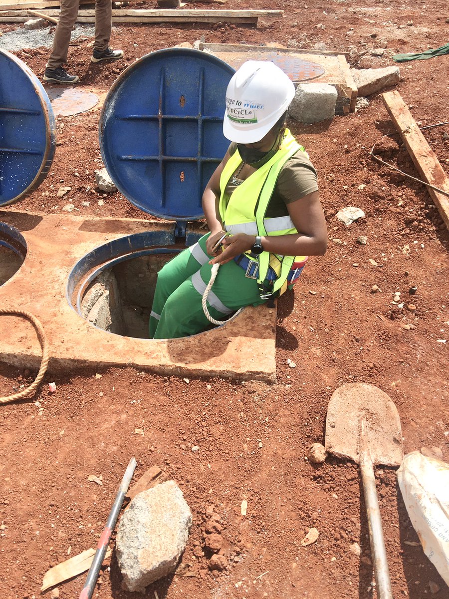 No Matter how high one rises in this Noble profession….#Hands #ON #instances are a crucial Ingredient! To build intuitive knowledge to recognize successful design and the ability to spot design problems.
Diplomatic Complex; Ecocycle ongoing installation of 75m3 per day WWTP