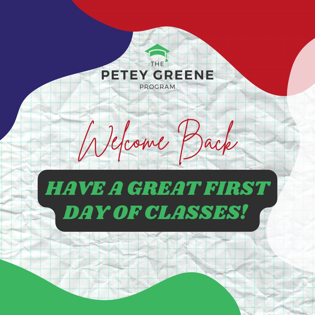 Spring semester is here, and we’re excited to see all that you’ll accomplish! 📚❤️💙 Petey Greene at Howard wishes you a great first day of classes. 

🏷 #hu25 #hu24 #hu23 #hu22 #howarduniversity #newbeginnings #pghu #peteygreeneprogram