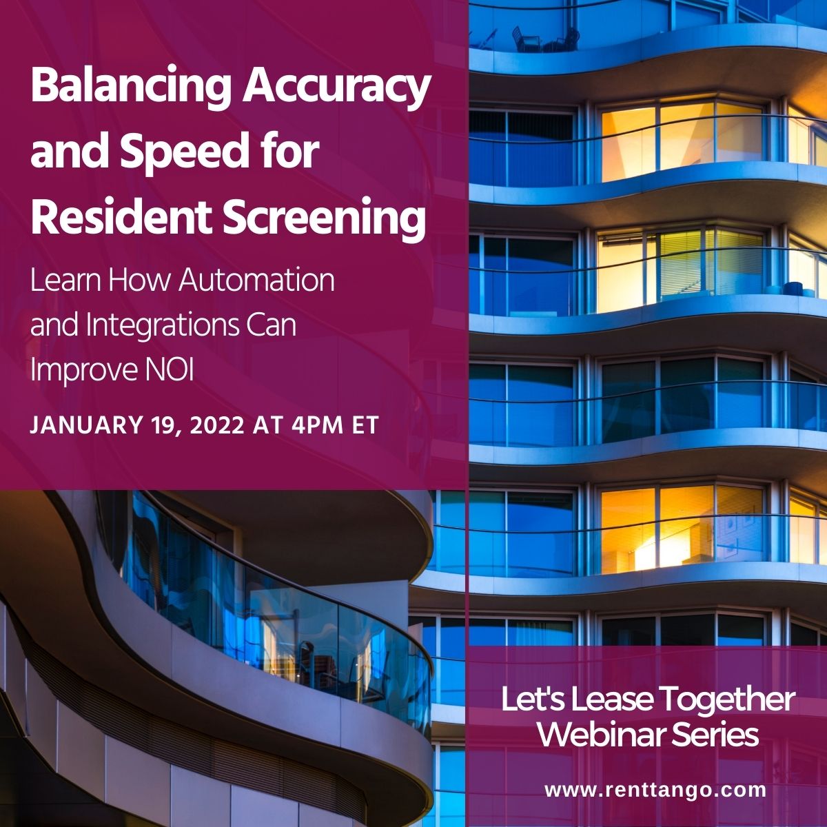 renttango's tweet photo. Reduce Fraud and Risk in Leasing - Join us TOMORROW  to learn how to balance speed and accuracy in tenant screening.
#renters #leasing #apartments #propertymanagers #rentals #screening
Sign up here: https://t.co/TZk0eoVVWE https://t.co/Ew0UC8yjeW