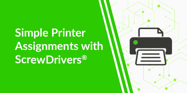 Tricerat's tweet photo. Printer assignments can get messy when you have a large staff and end users are working #remote. With #ScrewDrivers, you can simply assign printers to any staff regardless of location. Learn how with this quick video: https://t.co/Q0PY3NRdHT #printerassignment https://t.co/bAFeJ4m7Bw