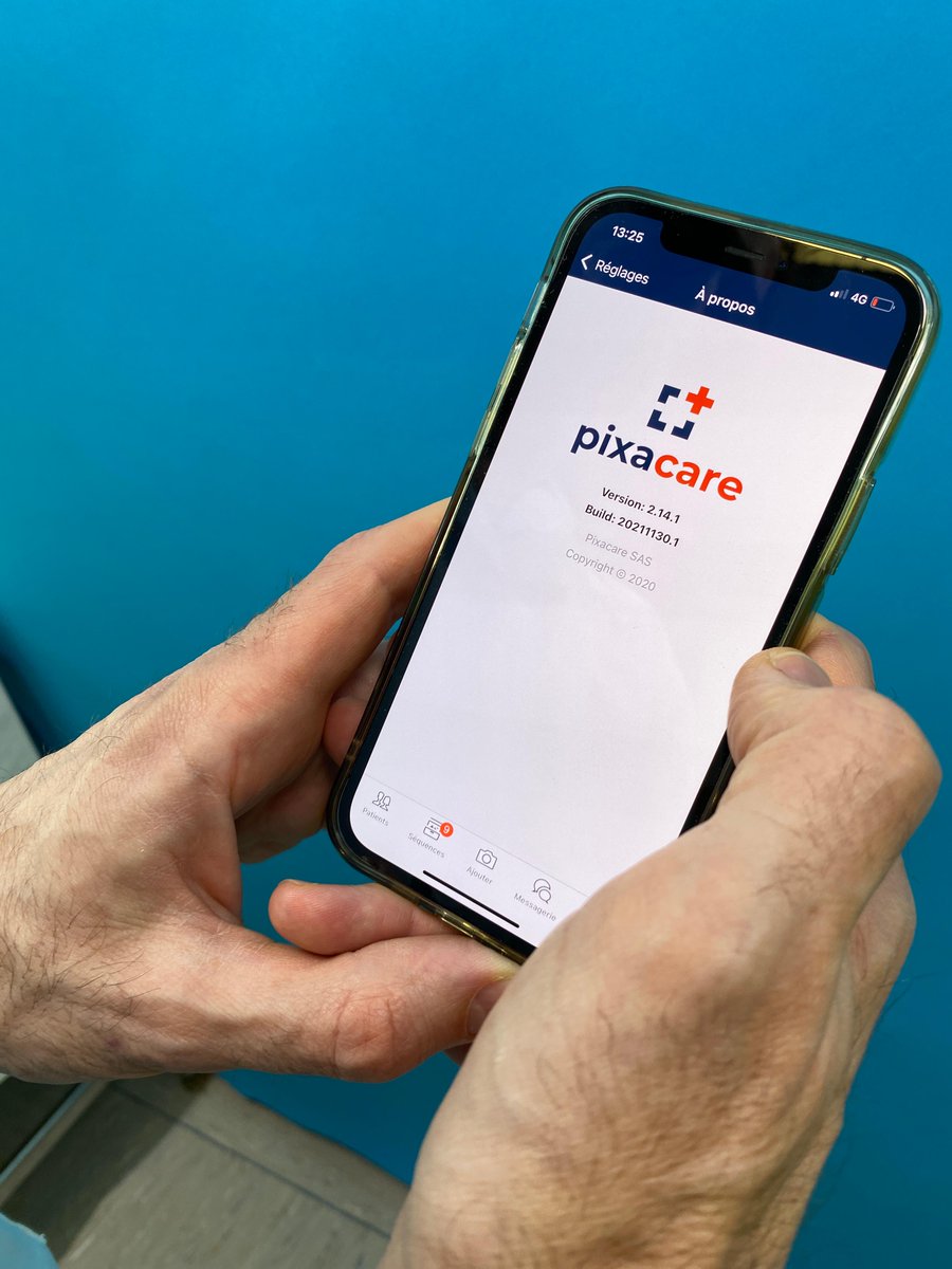 Expérimentation depuis 1 an de l'application PIXACARE permettant le suivi des plaies chroniques et post-opératoires en chirurgie plastique sur smartphone🤳 📸 photos par médecins et patients 👨‍⚕️➡️👩‍⚕️ lien ville-hôpital ✅ protection des données 👉 ow.ly/x6XP50HwPc5