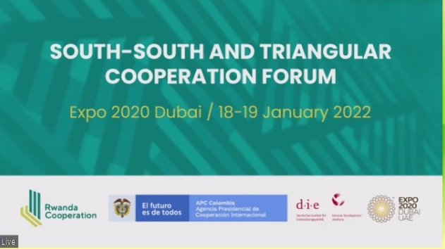 APCColombia's tweet photo. En el marco de la Semana de los Objetivos Mundiales, nuestra directora @VivianaManZul, participó en la primera sesión del Foro "South-South and Triangular Cooperation".

#Expo2020Dubai 
#APCColombiaEnExpoDubai https://t.co/ypO8fwiI6s