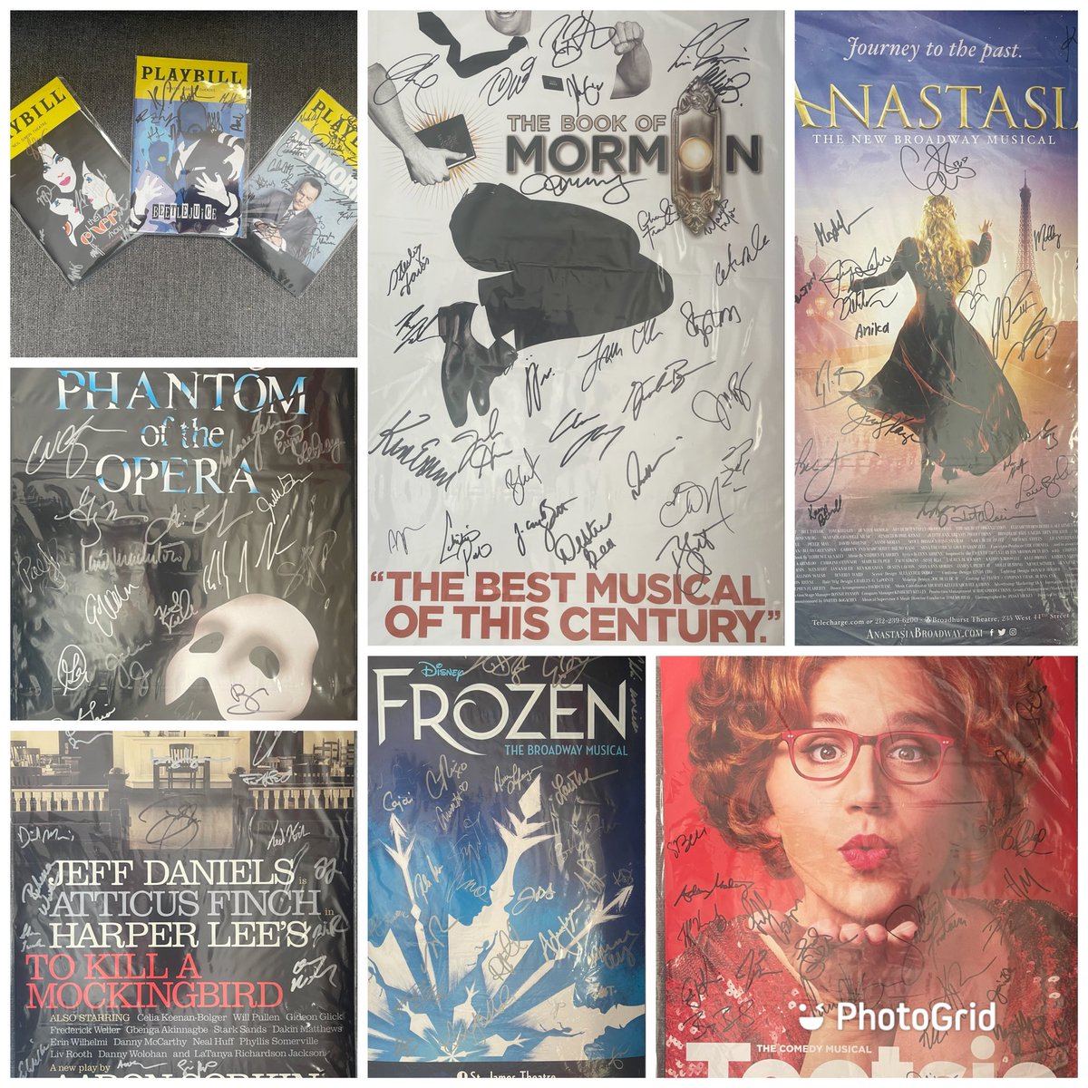 Take a look at the outstanding Broadway posters and programs  you can get at State!  Make a donation and get some tickets for a drawing!